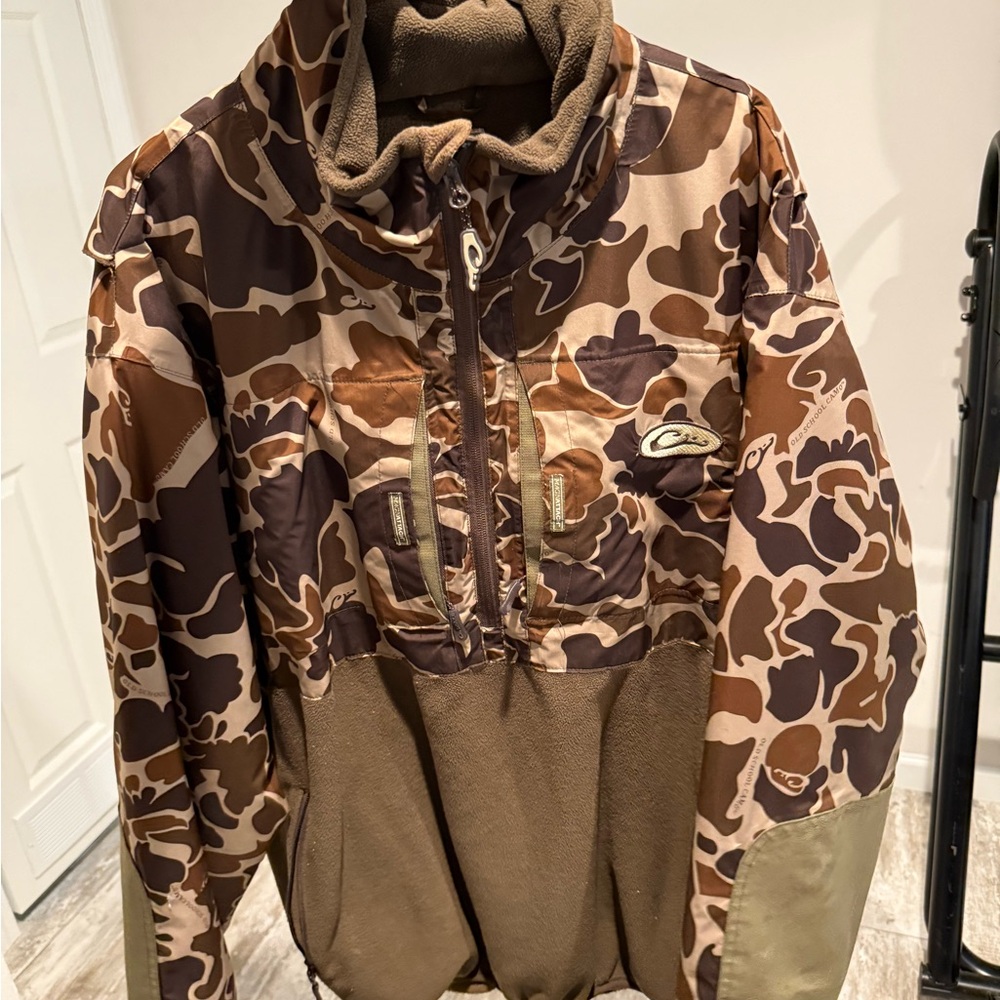 old school camo drake jacket
